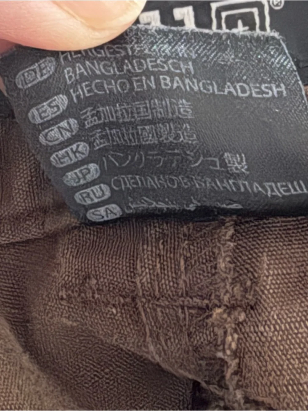 5.11 Tactical Stryke Pants Men 41x33 Brown Canvas Cargo Pockets Utility 7436-117